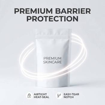 Flexible pouches · PE material · Zipper closure