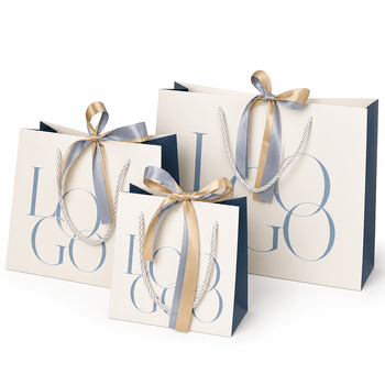 Paper bags · Paperboard · Ribbon handles