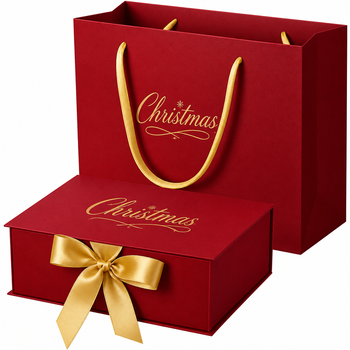 Paper & gift boxes · Ribbon handles · Gift packaging